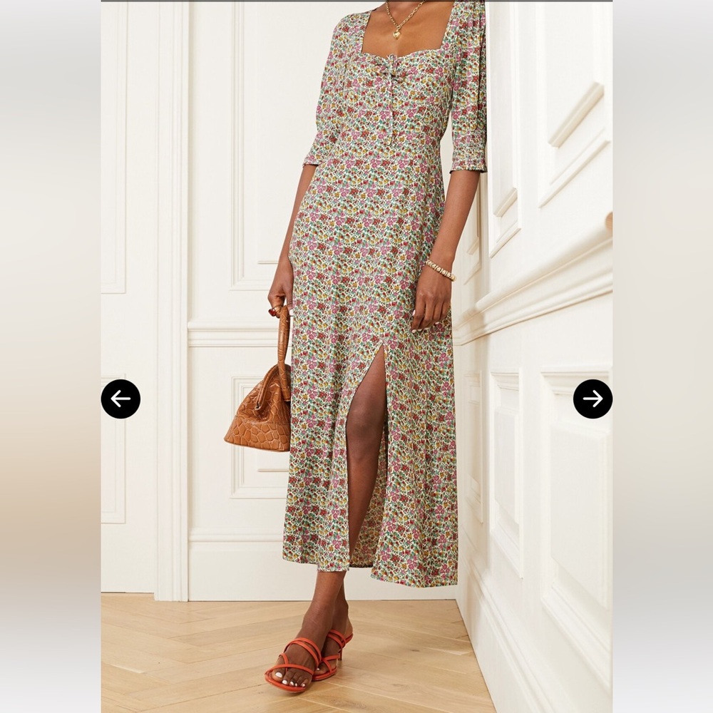 NWT RIXO Naomi dress XS - Picture 4 of 15
